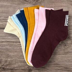 Fila Socks New Size 6-8 Womens 6pairs Multicolor